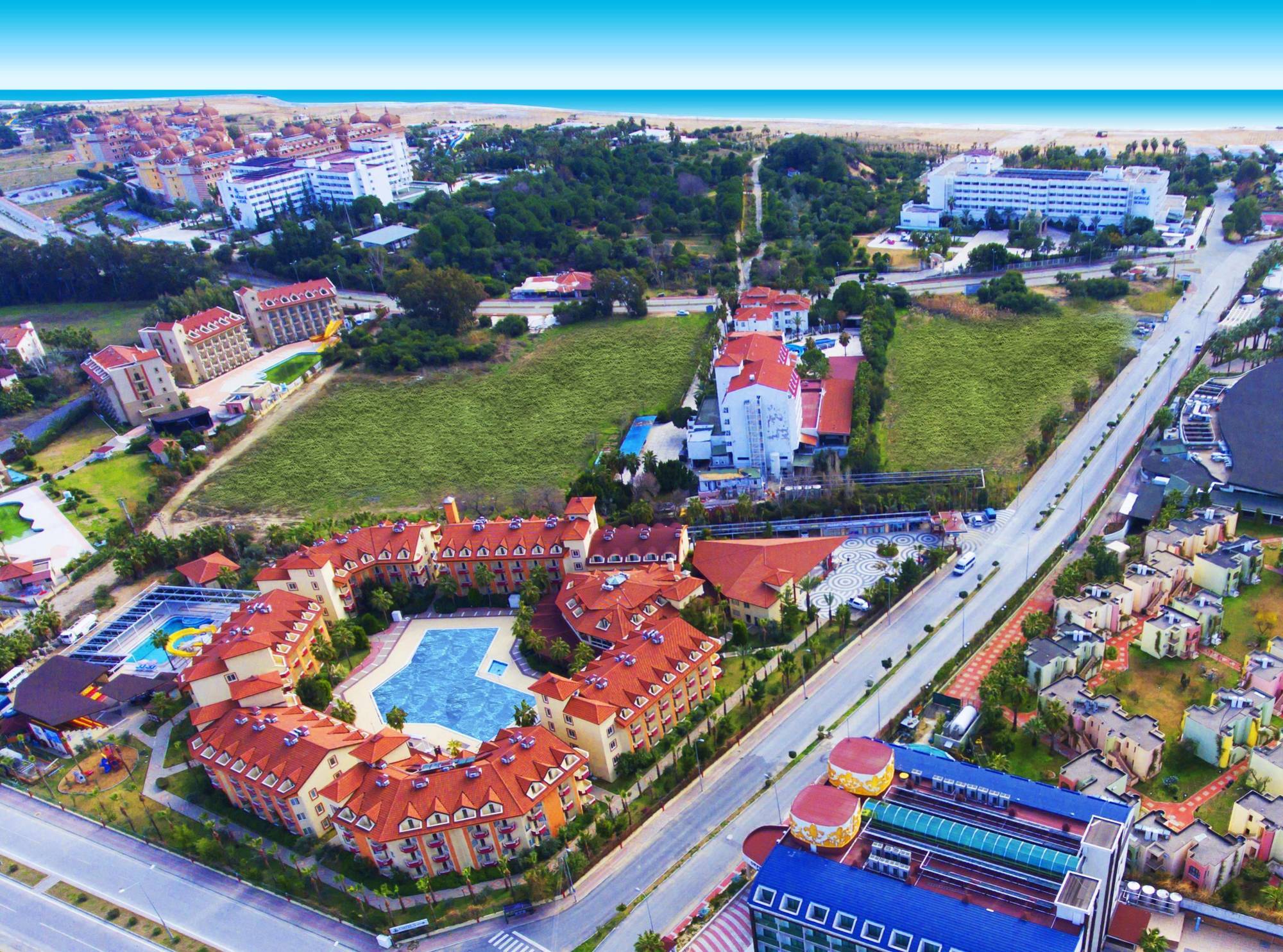 Orfeus Park Hotel Colakli Bagian luar foto